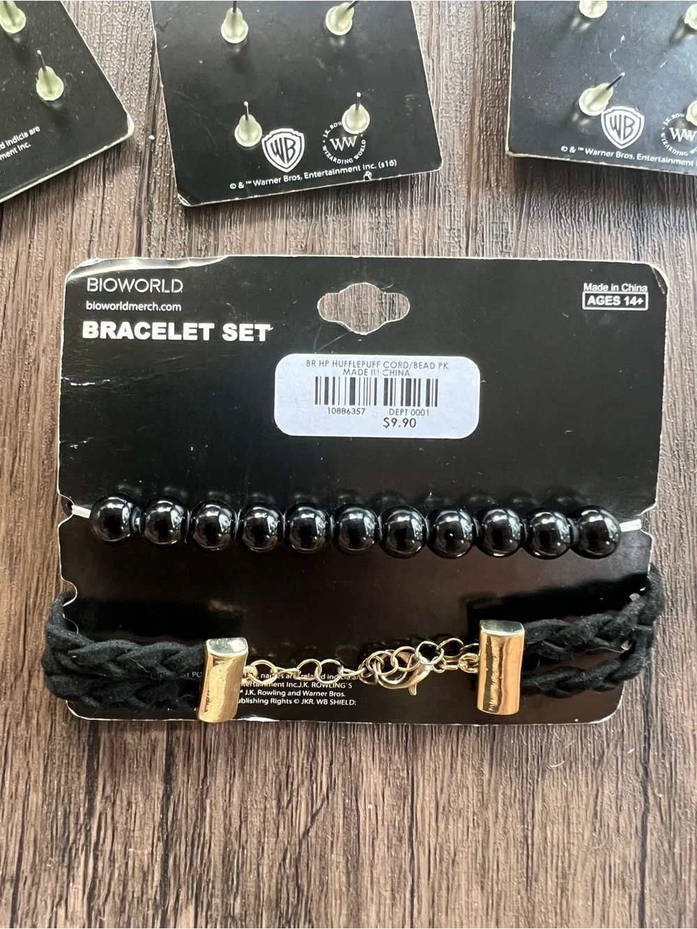 Warner Bros. Harry Potter Jewelry Set - Bracelets & Stud Earrings Packs